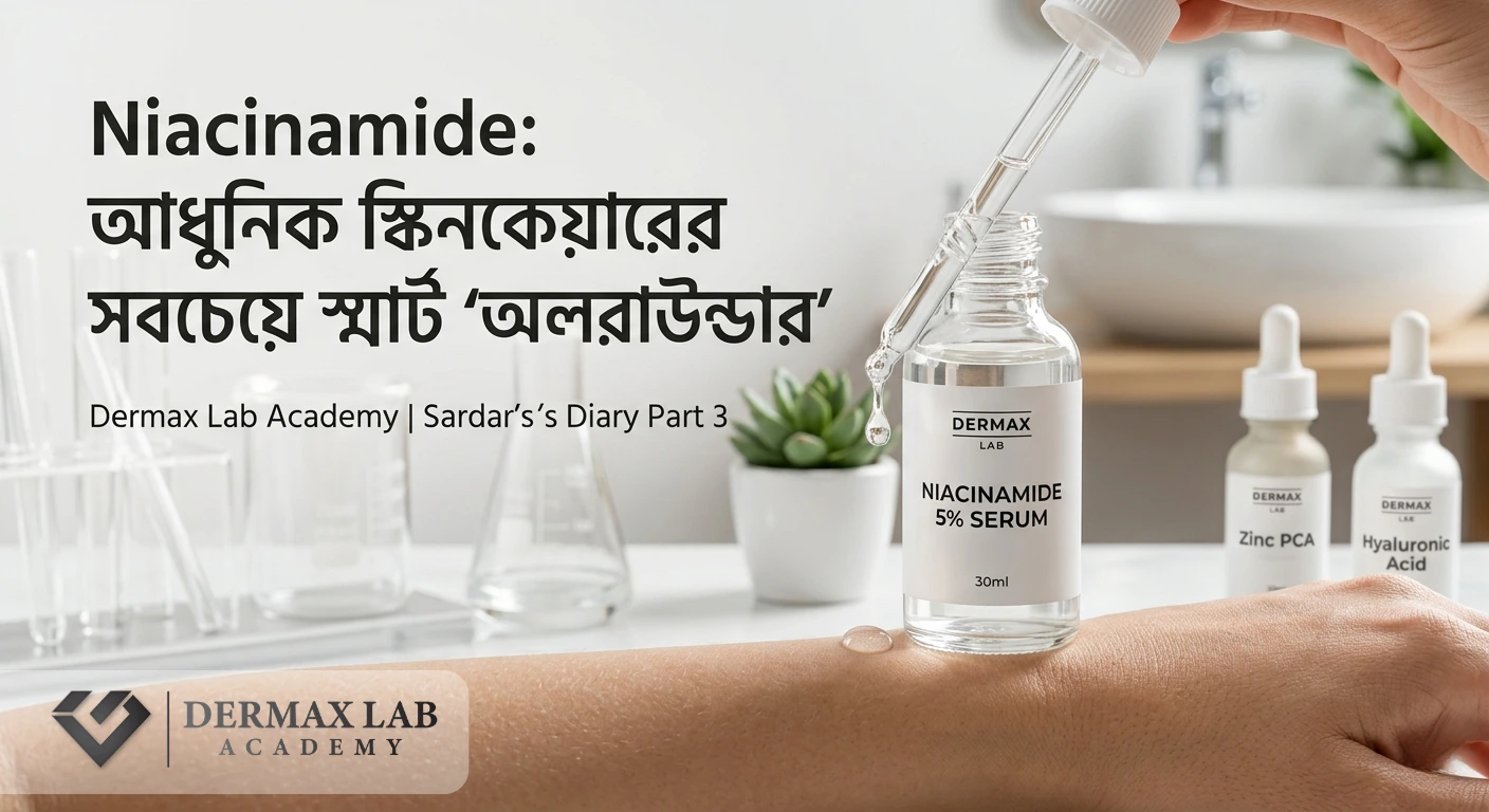 Niacinamide: আধুনিক স্কিনকেয়ারের সবচেয়ে স্মার্ট ‘অলরাউন্ডার’