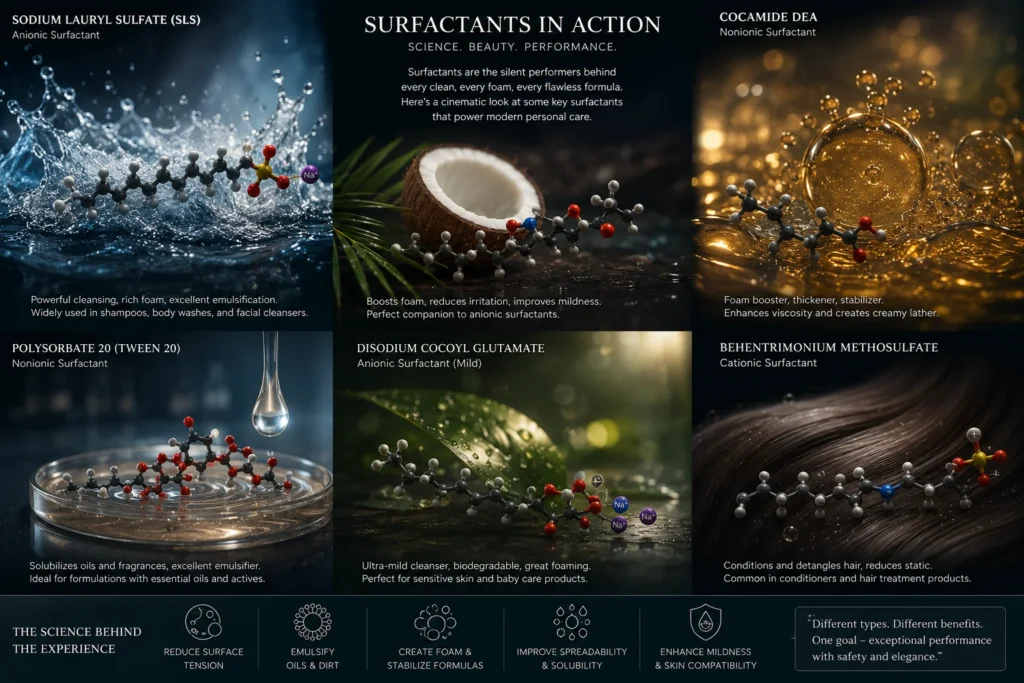 surfactants in action